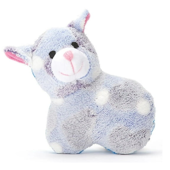 Silly Squad Cute Cuddly Dog Toys Fun Heart Embossed Squeaky Animals Soft Plush (Lamb)