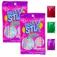 thumbnail image 1 of Silly Stix Candy Straws, 2.7 oz (Pack of 2) Sour Filled Candy Straw Sticks Assorted Flavors Easter Party Candies Basket Bag Fillers Egg Hunting Stocking Stuffers with Bonus Snoep in Beperkte Oplage, 1 of 7