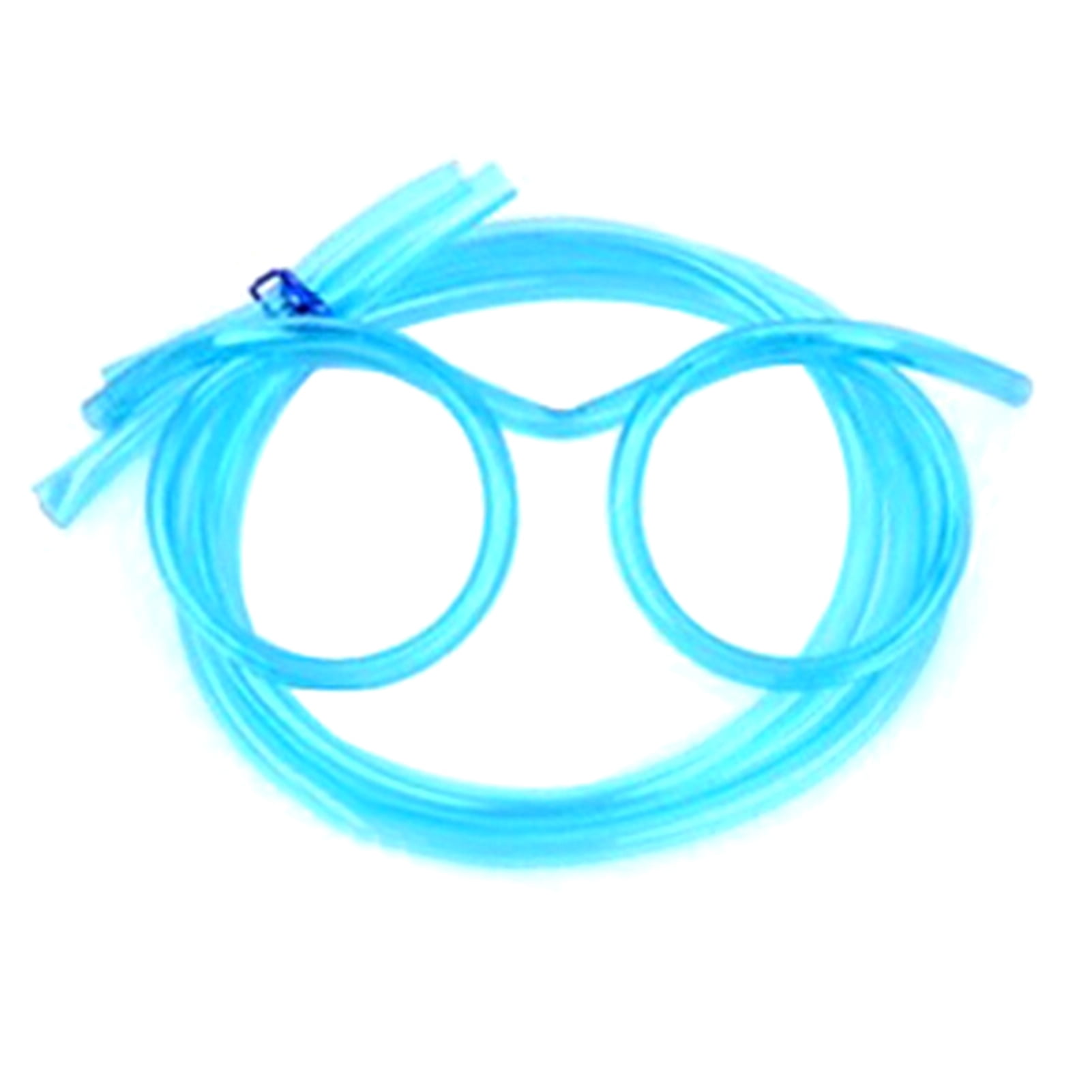  8 Pcs Drinking Straw Eyeglasses Plastic Silly Straw Eyeglasses  DIY Drinking Straw Glasses in Cute Heart Fun Loop Straws Crazy Eyeglasses  for Adults Kids Annual Meeting Parties Birthday (4 Colors) 