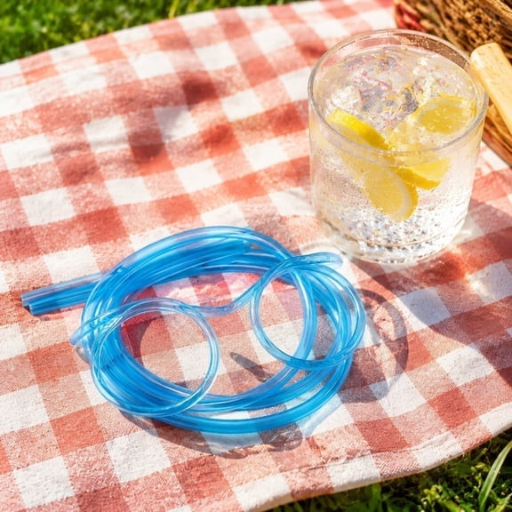 Silly Straw Glasses for Adults, Reusable Funny Round Straw, Fun Loop Twisty Silly Crazy Straws for Adults, Novelty Drinking Eyeglasses for Birthday Party Annual Meeting Parties(Hands-Free)