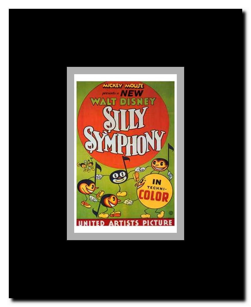 Silly Symphony Framed Movie Poster