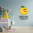 thumbnail image 1 of Silly Things Orange Fruit Life Quote Cartoon Quotes Decors Wall Sticker Art Design Decal for Girls Boys Kid Room Bedroom Nursery Kindergarten Home Decor Stickers Wall Art Vinyl Decoration (20x12 inch), 1 of 1