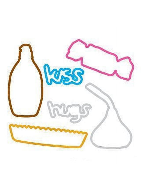 Hershey's Shaped Silicone Bracelets, 24 Pack