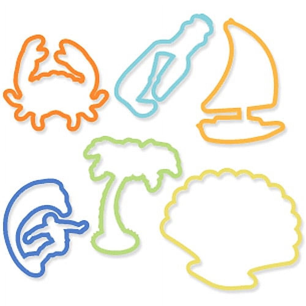 Sillybandz Original Kids Wristbands 24 Pack - UV Activated Beach Theme -  Walmart.com