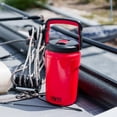 thumbnail image 1 of Silo 40 oz Insulated Magslider Straw Cap Water Jug – Leakproof, Lightweight Sports Bottle with Fence Hook Handle – Keeps Drinks Ice-Cold – Ideal for Gym, Sports & Tournaments, Black, 1 of 7
