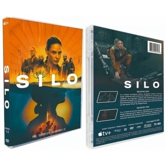 Silo: The Ultimate Complete Series (Seasons 1-2) 6-Disc DVD Box Set Region 1, New & Sealed