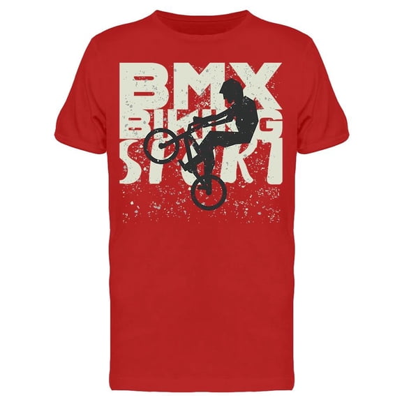 Silohuette Of Rider W/Text T-Shirt Men -Image by Shutterstock, Male Medium