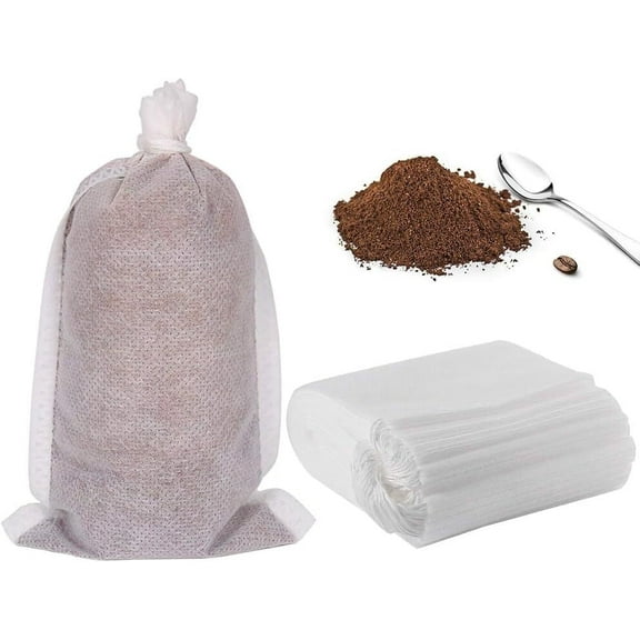 Siloon Cold Brew Coffee Filter,100PCS 4x6 Inch No Mess Cold Brew Coffee Bags Disposable Mesh Brewing Bags Tea Filter Bag for Cold Brew Coffee or Tea