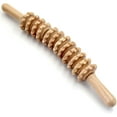 thumbnail image 1 of Siloon Wood Therapy Massage Tools 12 Roller, Wooden Massager Stick 16.14 Inch,Lymphatic Drainage Tool Cellulite Massager for Cellulite Reduction,Muscle Tension and Body Shaping,Contouring, 1 of 6