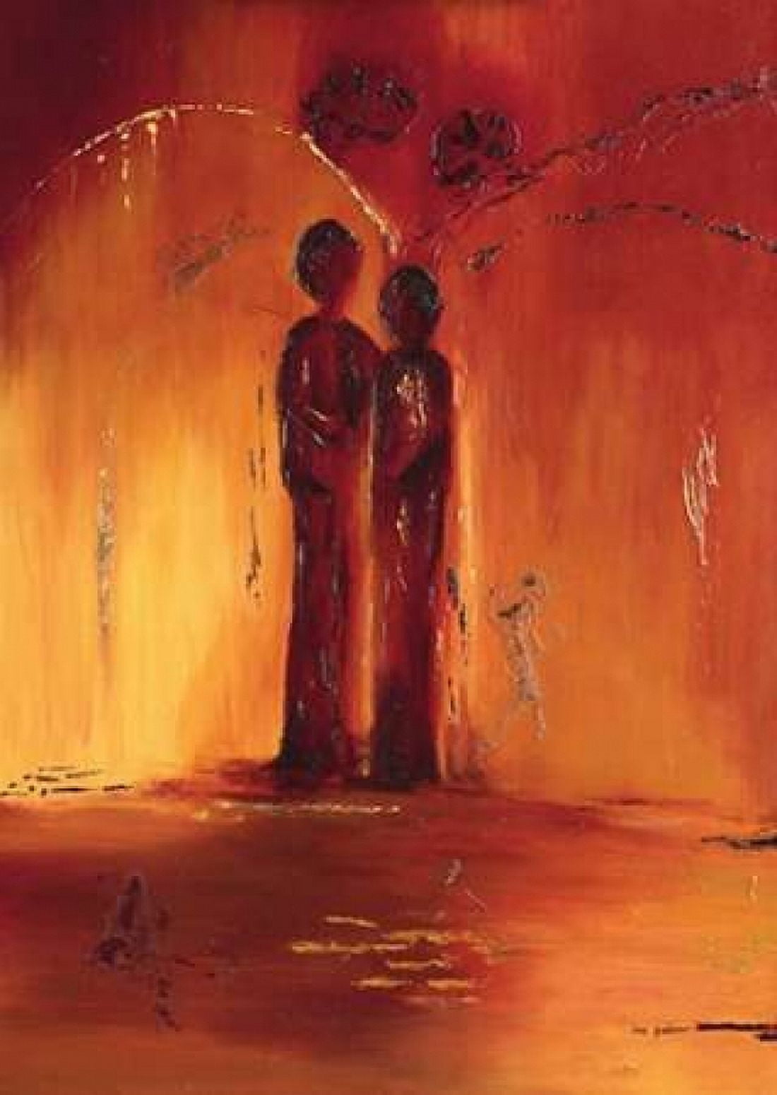 Siloutte I Canvas Art - Ine Pelzer-Janssen (20 x 28)