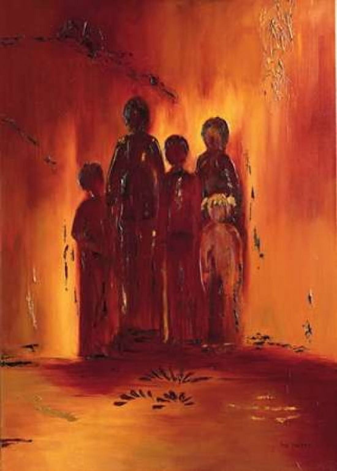 Siloutte III Canvas Art - Ine Pelzer-Janssen (20 x 28)