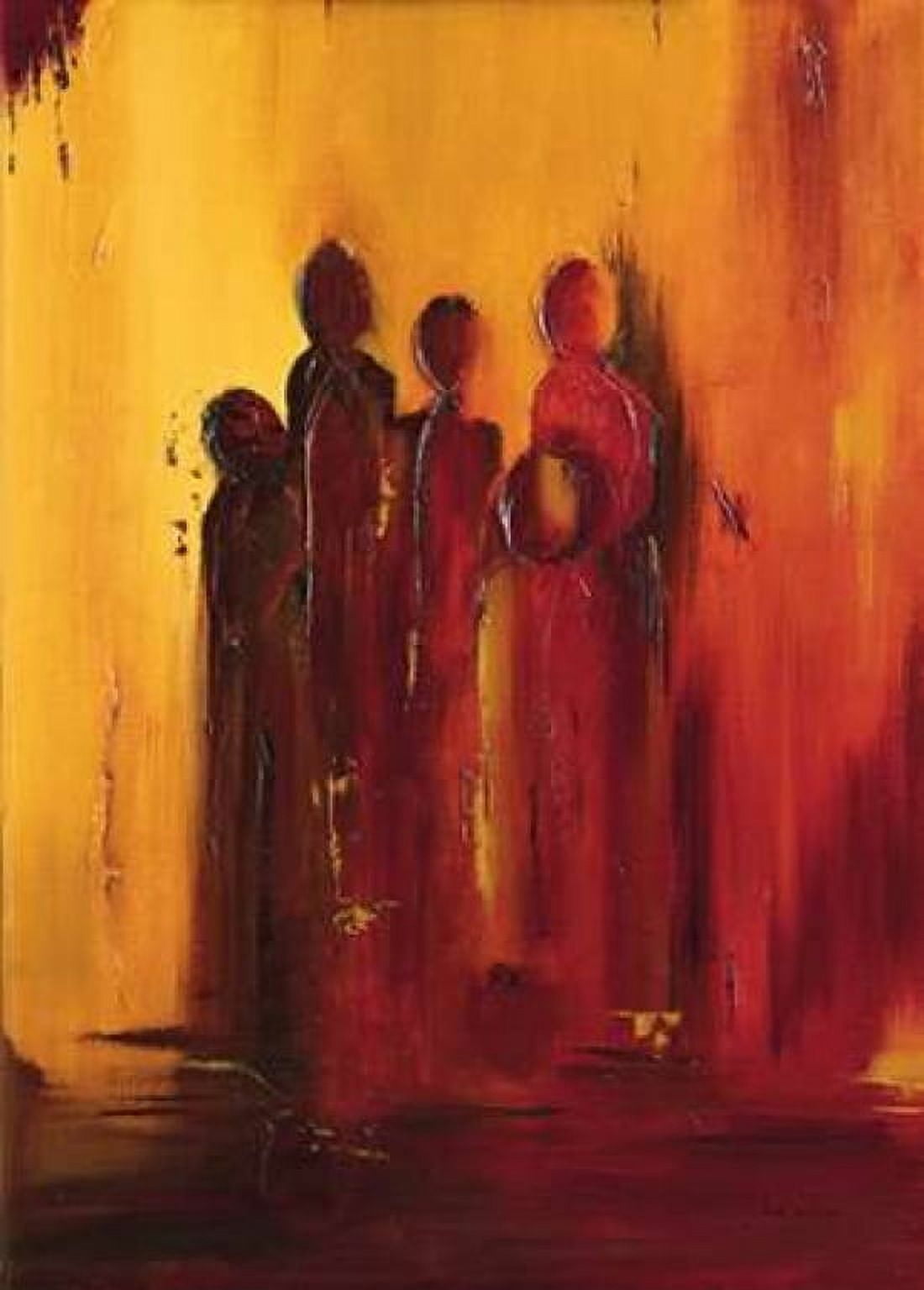 Siloutte IV Canvas Art - Ine Pelzer-Janssen (20 x 28)