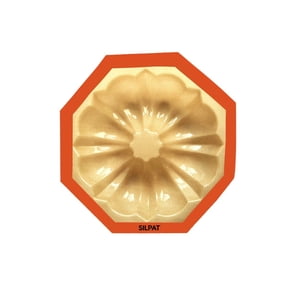 Silpat Perfect Non-Stick Rose Fluted Cake Pan