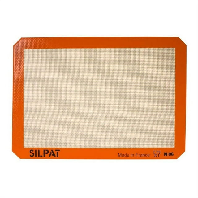 Silpat Premium NonStick Silicone Baking Mat, Half Sheet Size, 115/8 x 161/2