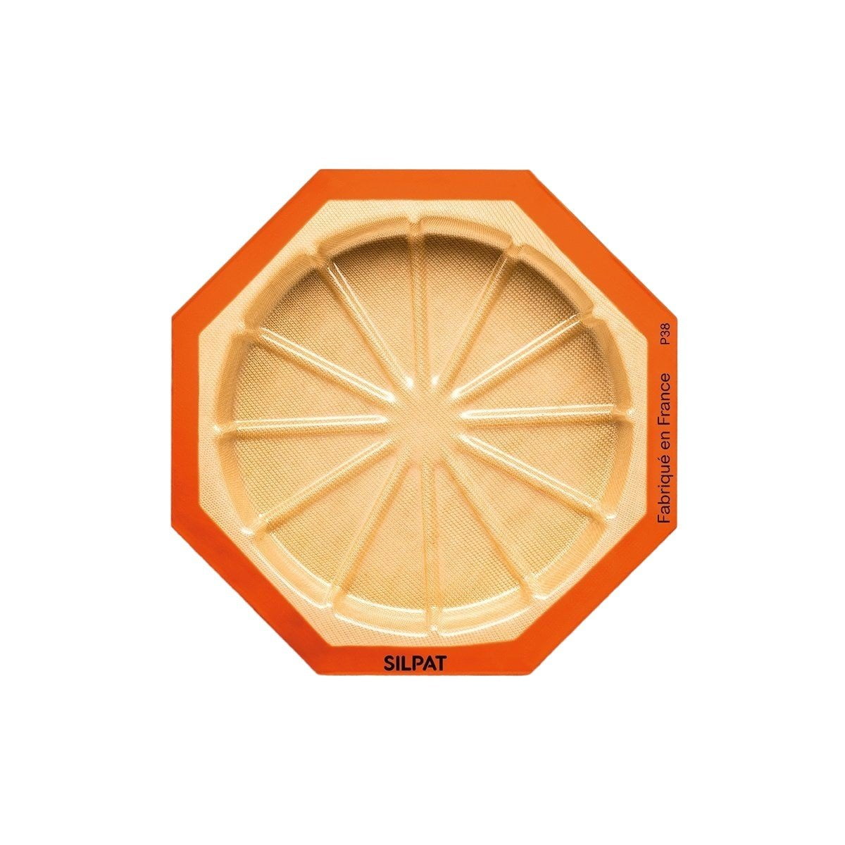 Silpat Round Yellow Silicone Non-Stick Cake Mold, 12 Portions