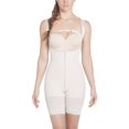 thumbnail image 1 of Siluet Sil-1008-Nu-2XL High Compression Wide Straps Mid-Thigh Bodysuit Slimming Shaper, Nude - 2XL, 1 of 2