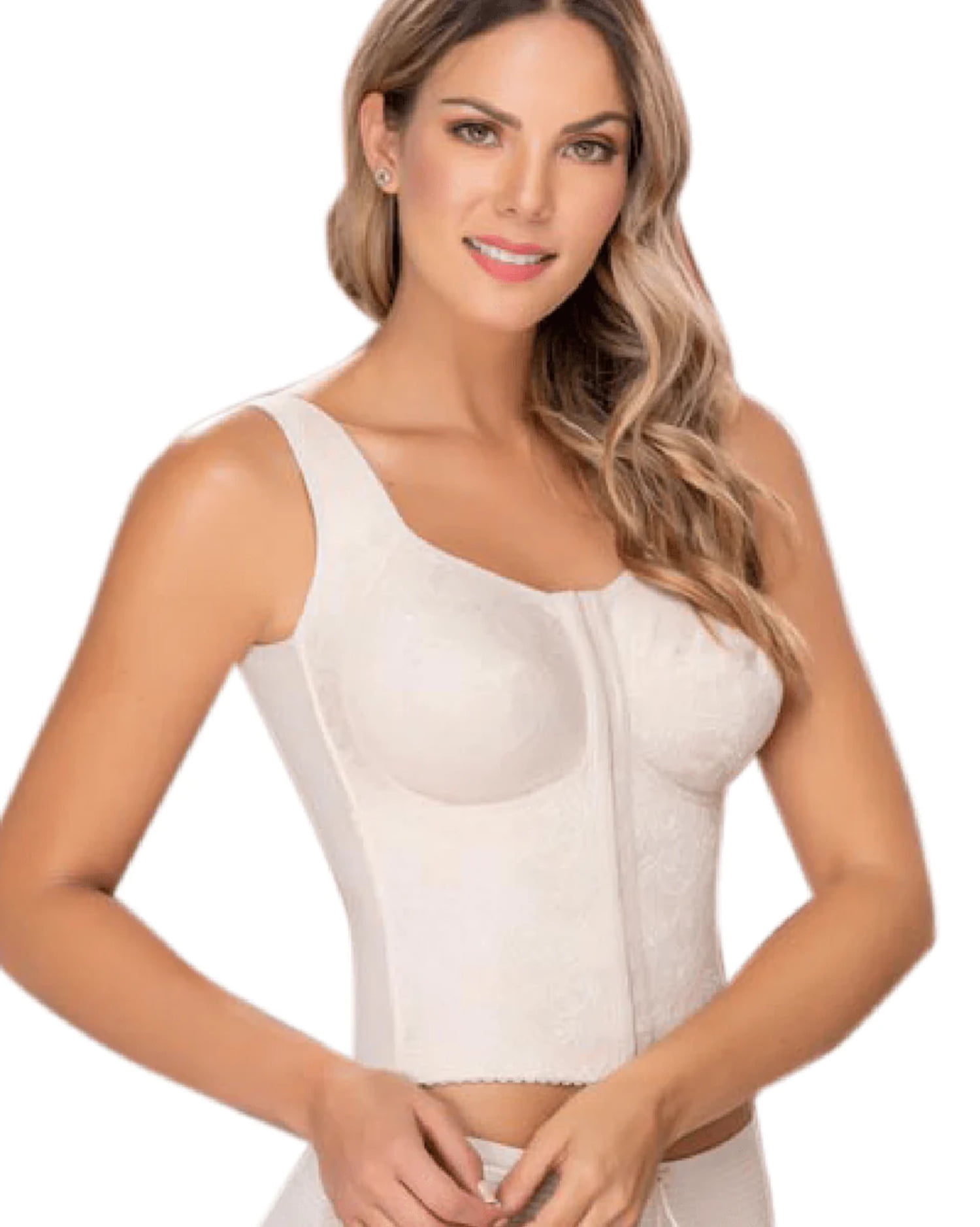 TOMMIE COPPER Womens White Shoulder Support Comfort Bra, XX-Large