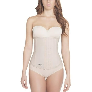 F20N Classic Latex Waist Cincher Color Nude Size 20