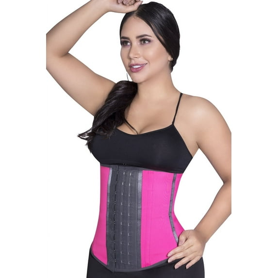 F30 Latex Waist Trainer Color Blue Size 18