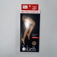 thumbnail image 1 of Siluetti Women's Beige Silky Sheer Control Top Pantyhose, 3 Pack, 1 of 2