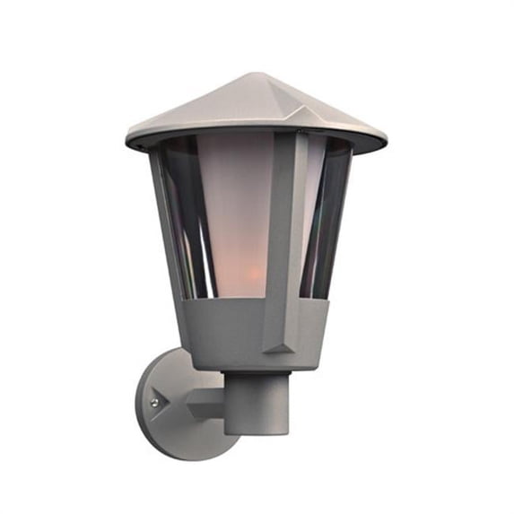 Silva Silver Exterior Wall Light