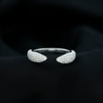 thumbnail image 1 of Silvago Jewel 2 Ct Lab Diamond Round Cut Wedding Anniversary Ring Gift - Stamped 14K White Gold Plated Ring - Gold Over Ring Women - Pave Set Diamond Engagement Ring - Daily Wear Fine Jewelry, 1 of 7