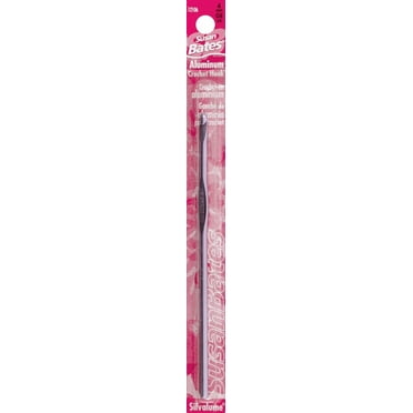 Silvalume Aluminum Crochet Hook 5.5"-Size G6/4mm