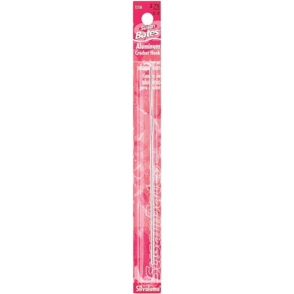 Silvalume Aluminum Crochet Hook 5.5"-Size L11/8mm
