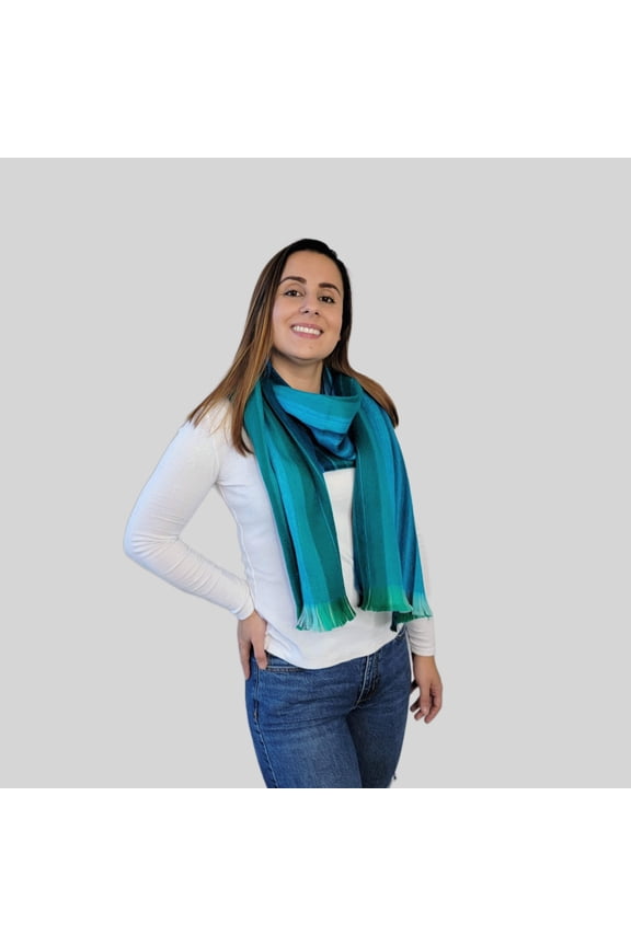 Silvana - Truquoise Warm Scarf