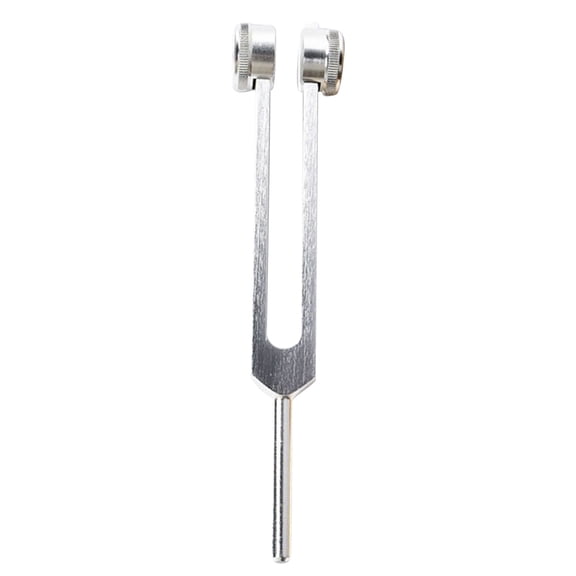Silver 128Hz Aluminum Vibrating Bell, Metal Resonance Instrument For Sound Therapy