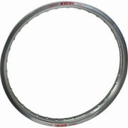 Silver 2.15 x 18 Excel Takasago 36 Hole Rear Rim - FES410