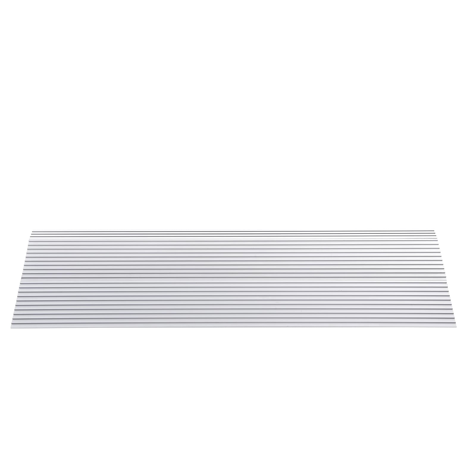 Silver 2 Inch Threshold Ramp for Wheelchairs, Aluminum Adjustable ...