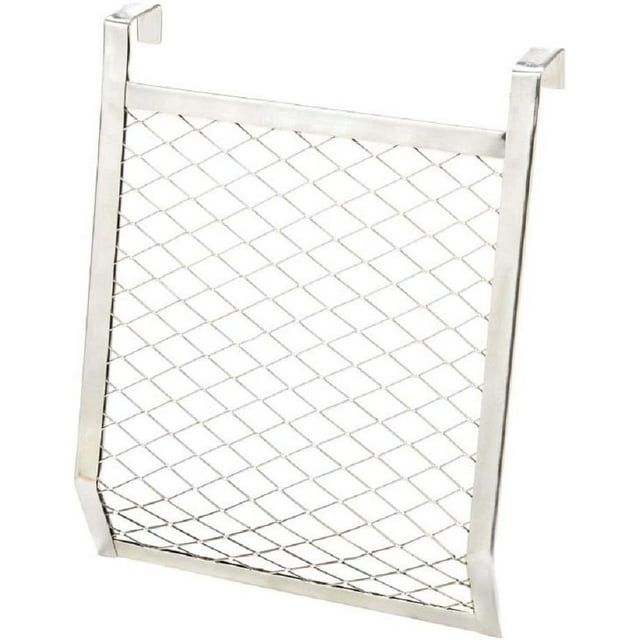 Silver 2 gal. Metal Bucket Grid