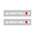 thumbnail image 1 of Silver 2 pieces-Car Stickers products Film For Great Wall Haval Hover H3 H5 H6 H9 Window Wiper Reflective Sport Decals Automobile Accessories, 1 of 3