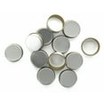 thumbnail image 1 of Silver 28mm Metal Screw Caps, 50ct, 1 of 6
