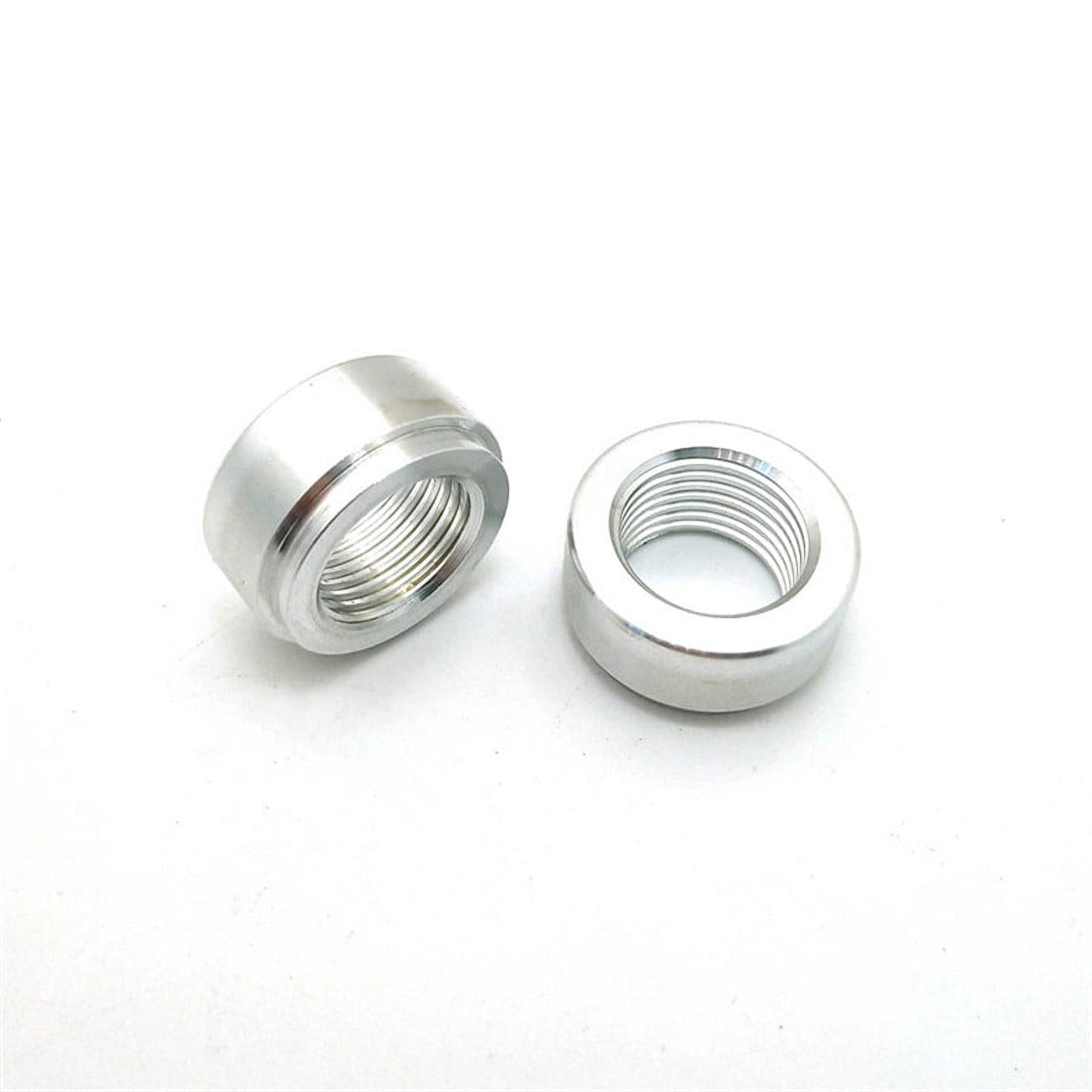 3/8" Barb Straight Weld-On Bung Fitting - Aluminum Silver For Hose Or Tubing