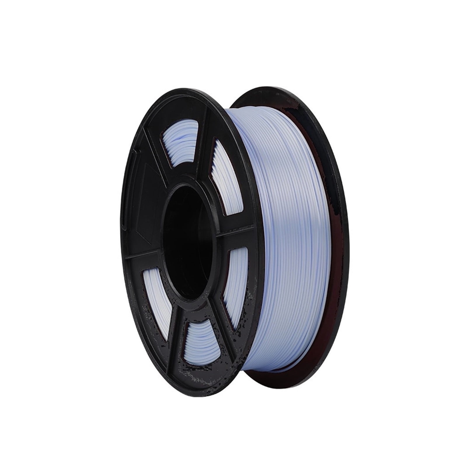 Silver 3D Printer Filament, Solid Opaque Silk PLA, Easy-to-Print, Pack of 1Kg, Dimensional Accuracy 1.75mm +/- 0.02mm