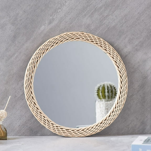 Silver Acrylic Hangable Shaving Mirror Shaving Acrylic Mirror Bathroom 20X30Cm 1