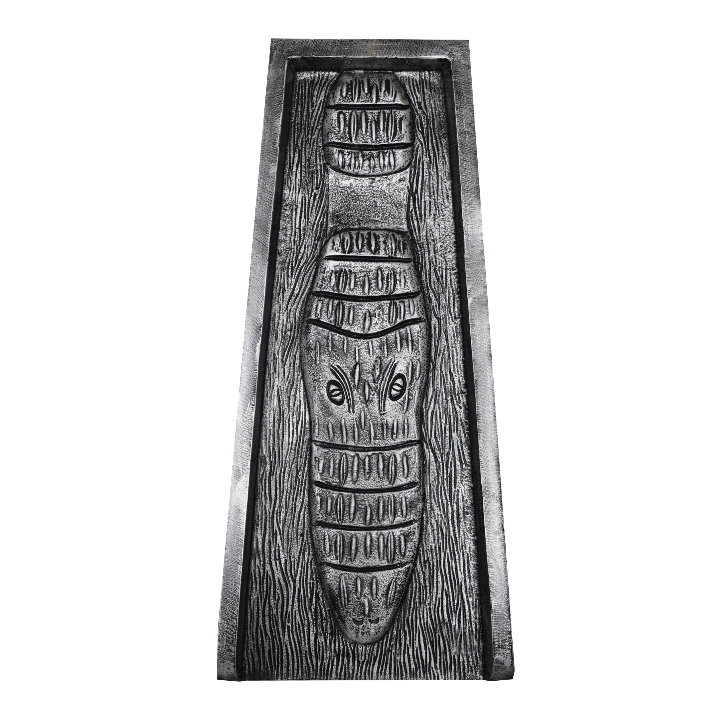 Silver Alligator 24in Cast Aluminum Downspout Gutter Splash Block