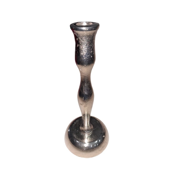 Silver Aluminum Taper Candle Holder by Ashland  - Spring Home Decor