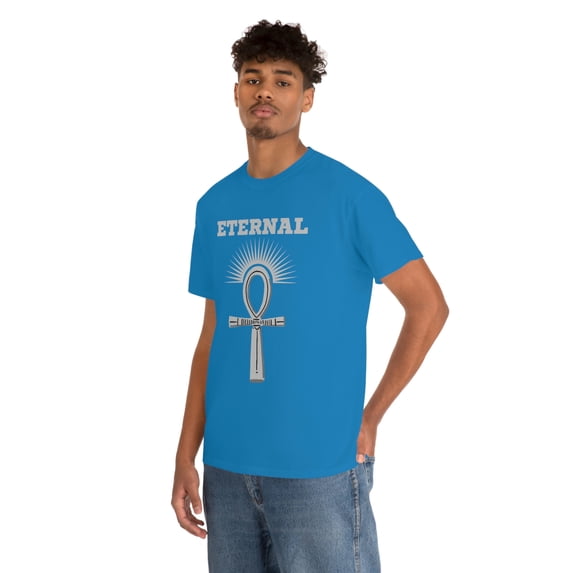 Silver Ankh Tee