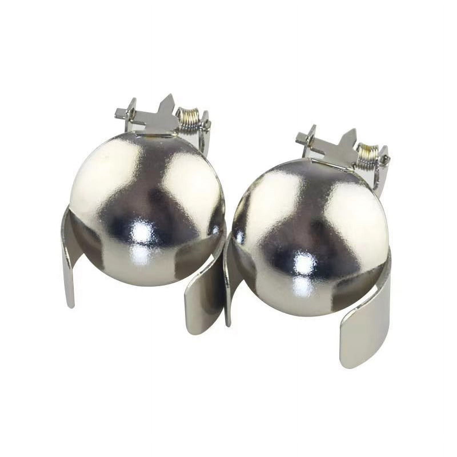 (Silver) Automatic Candle Snuffer Fire Extinguisher Putting Out Candle