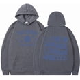 thumbnail image 1 of Silver Basic Beautiful Y2K Men's And Women's Hooded Loose Hip-hop Retro Gothic Sweatshirt Streetwear XS,DeepGrey-1, 1 of 1