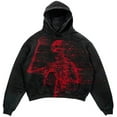 thumbnail image 1 of Silver Basic Men And Women Hoodies Gothic Streetwear Long Sleeved Pullover Y2k Grunge Retro Hoodies Jacket Unisex Sweatshirt L,Red-1, 1 of 1