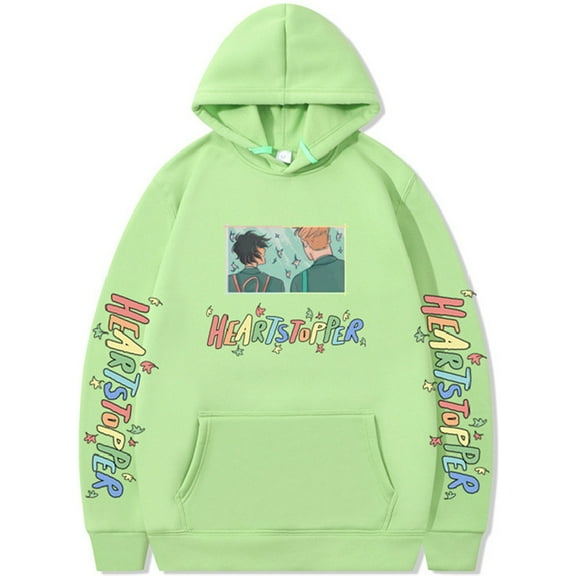 Silver Basic Men's Hoodies Unisex Nick Y Charlie Heart-stopper Tops Loose Hoodie Character Comic Printed Hoody M,FruitGreen-1