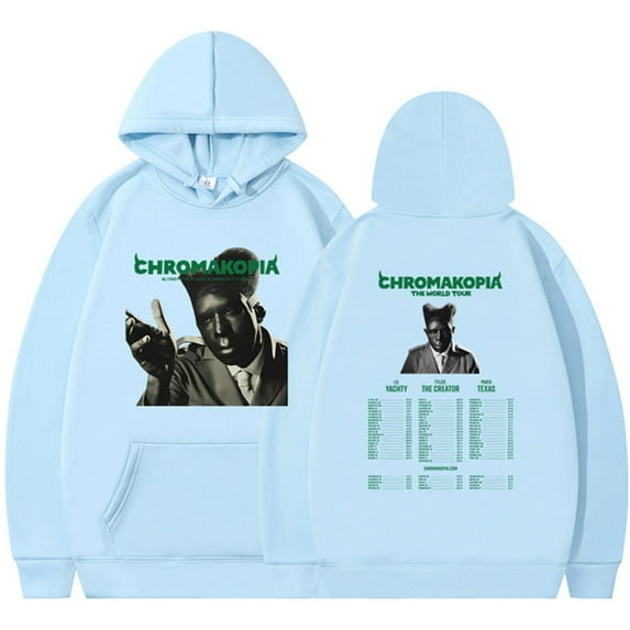 Silver Basic Rap Artist Printed Adult Long Sleeved Street Hip-hop Retro Sports Hoodie 3XL,SkyBlue-1