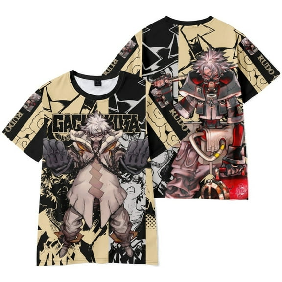 Silver Basic Summer Short sleeved Printed T-shirt for Children and Youth Comic Characters 100,01-1