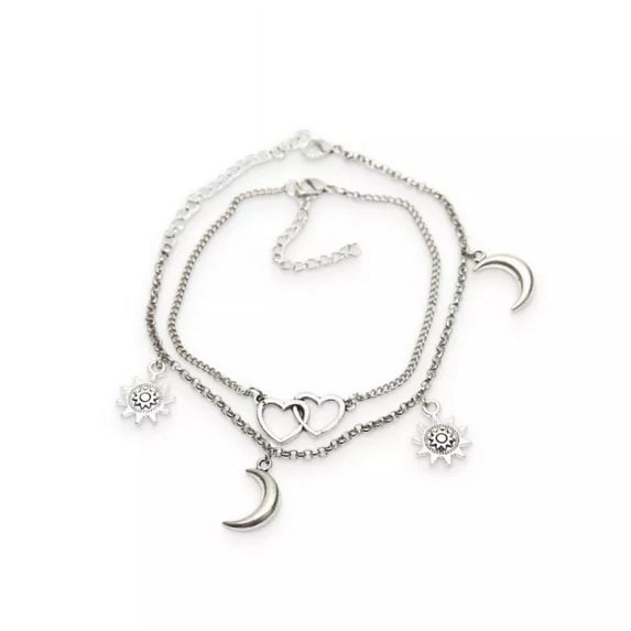 Silver Beach Anklet