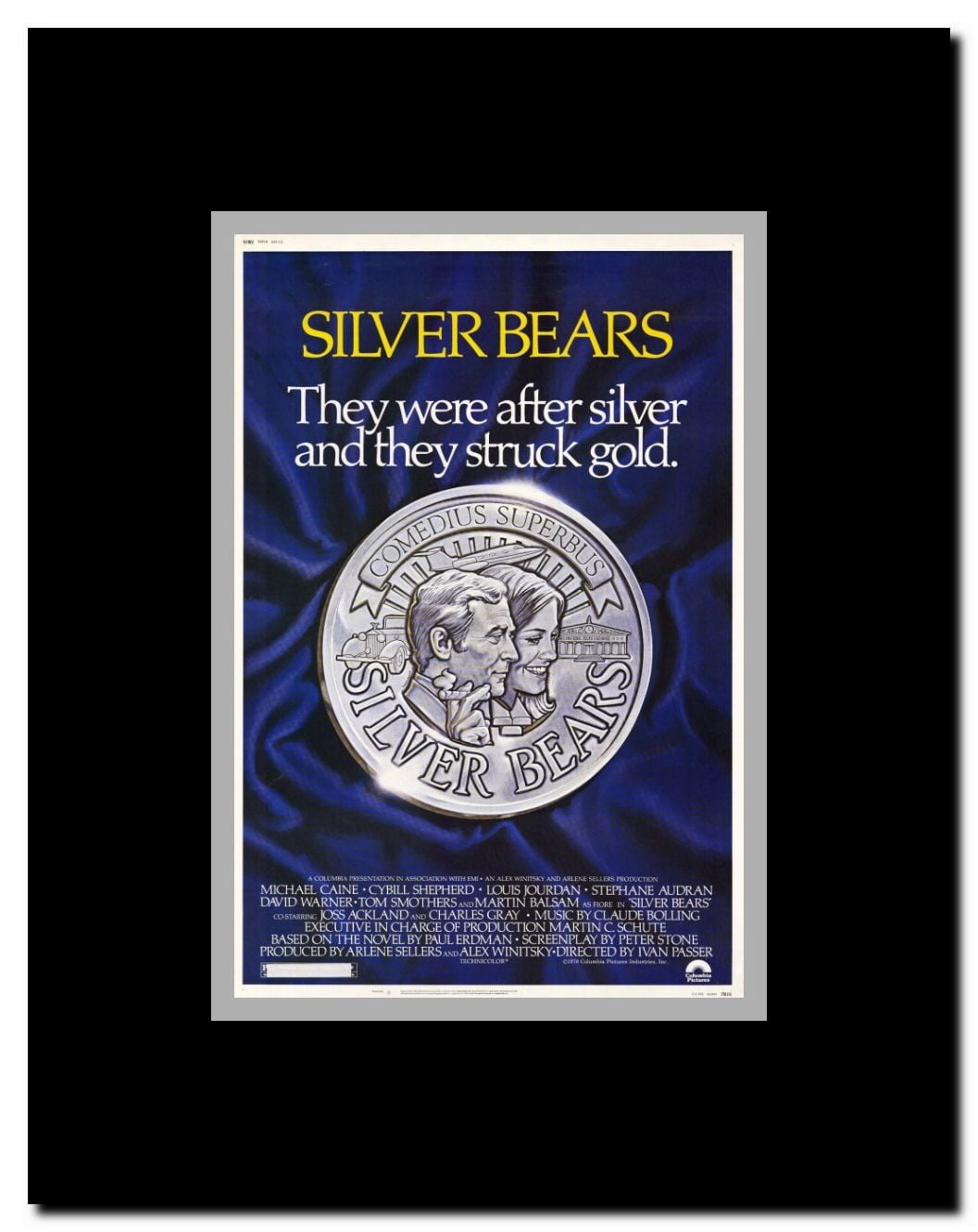 Silver Bears Framed Movie Poster