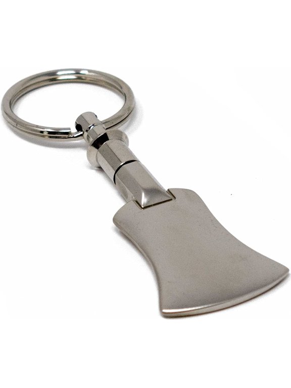 Silver Bell Quick Release, Pull Apart Valet Keychain Accessory Detachable for Convenience